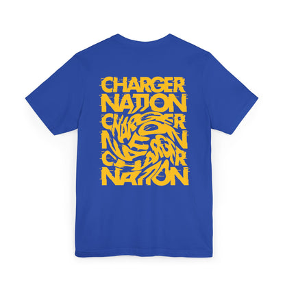 Charger Nation Glitch'd Out T-Shirt