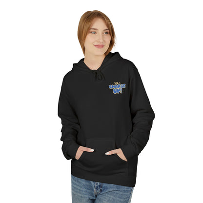 In Blue and Gold We Charge On Fleece Hoodie