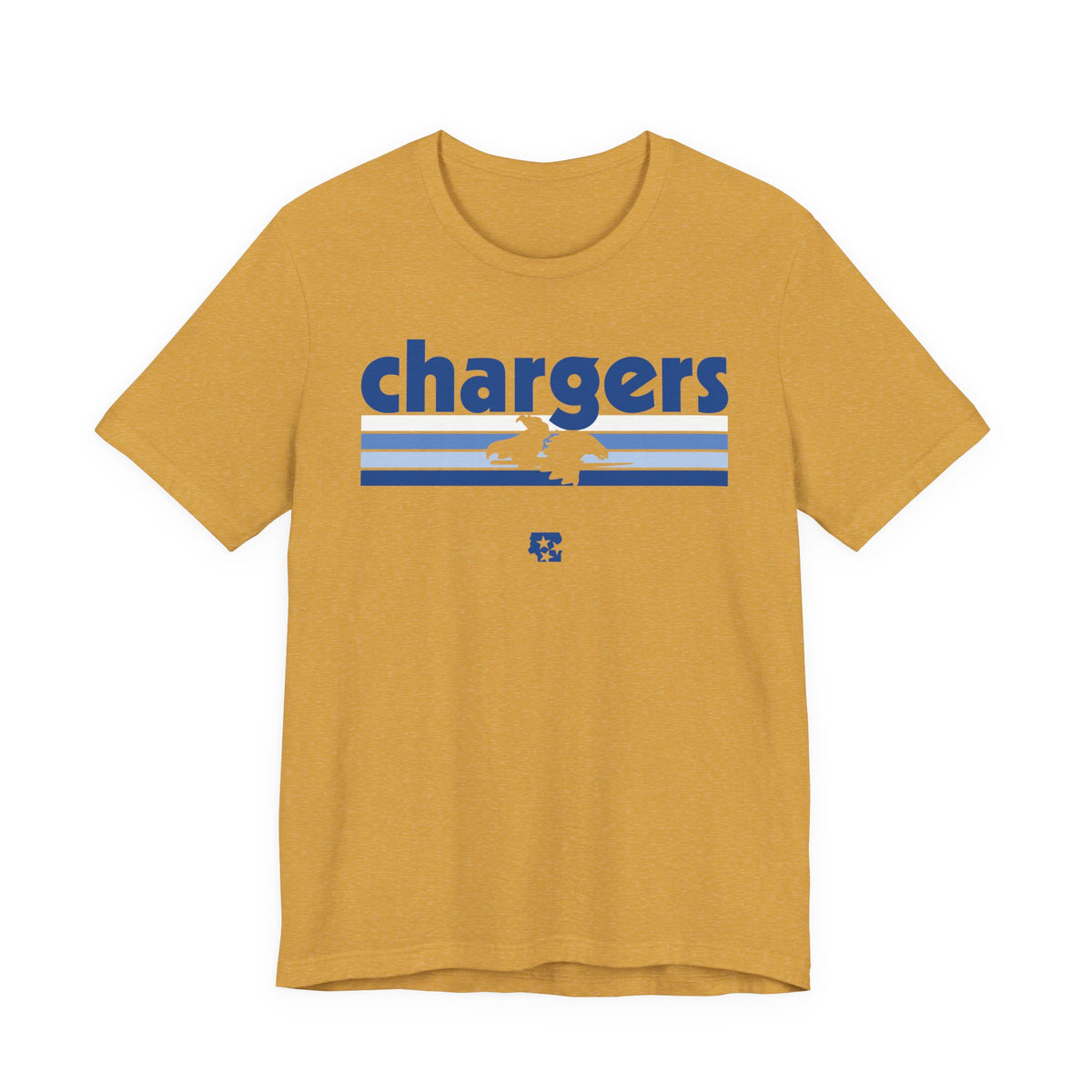 Chargers Logo Knockout T-Shirt