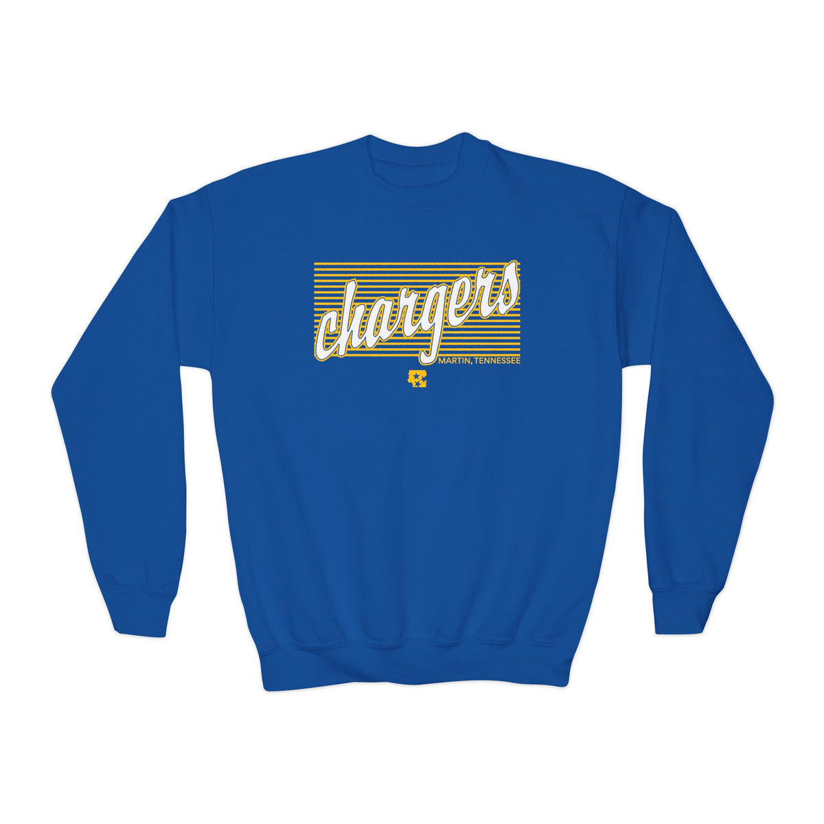 Chargers Lines Youth Fleece