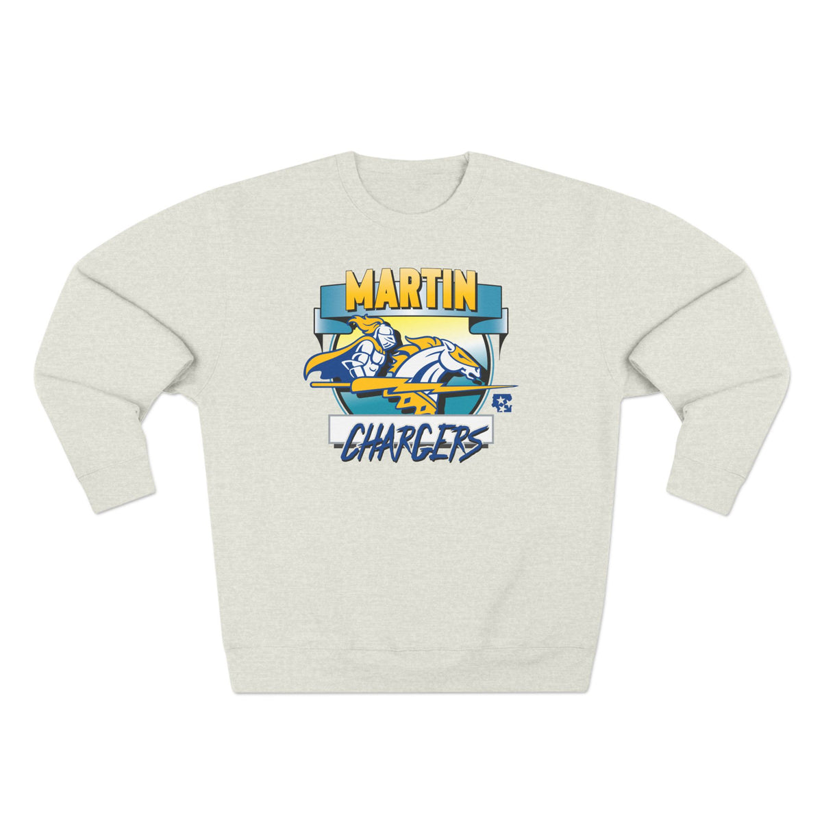Martin Chargers Gradient Circle Fleece