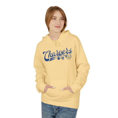 Chargers Vintage Baseball Script Hoodie