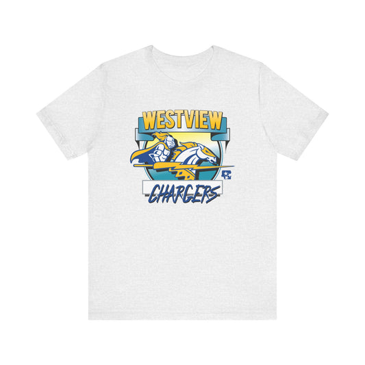 Westview Chargers Gradient Circle T-Shirt