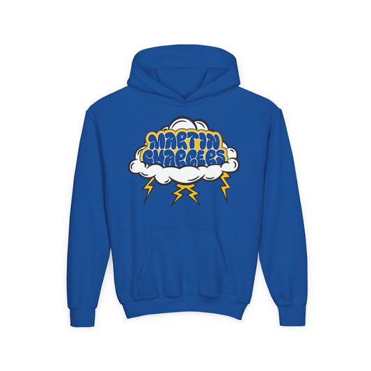 Martin Chargers Graffiti Cloud Youth Hoodie