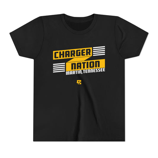 Charger Nation Banner Youth Tee