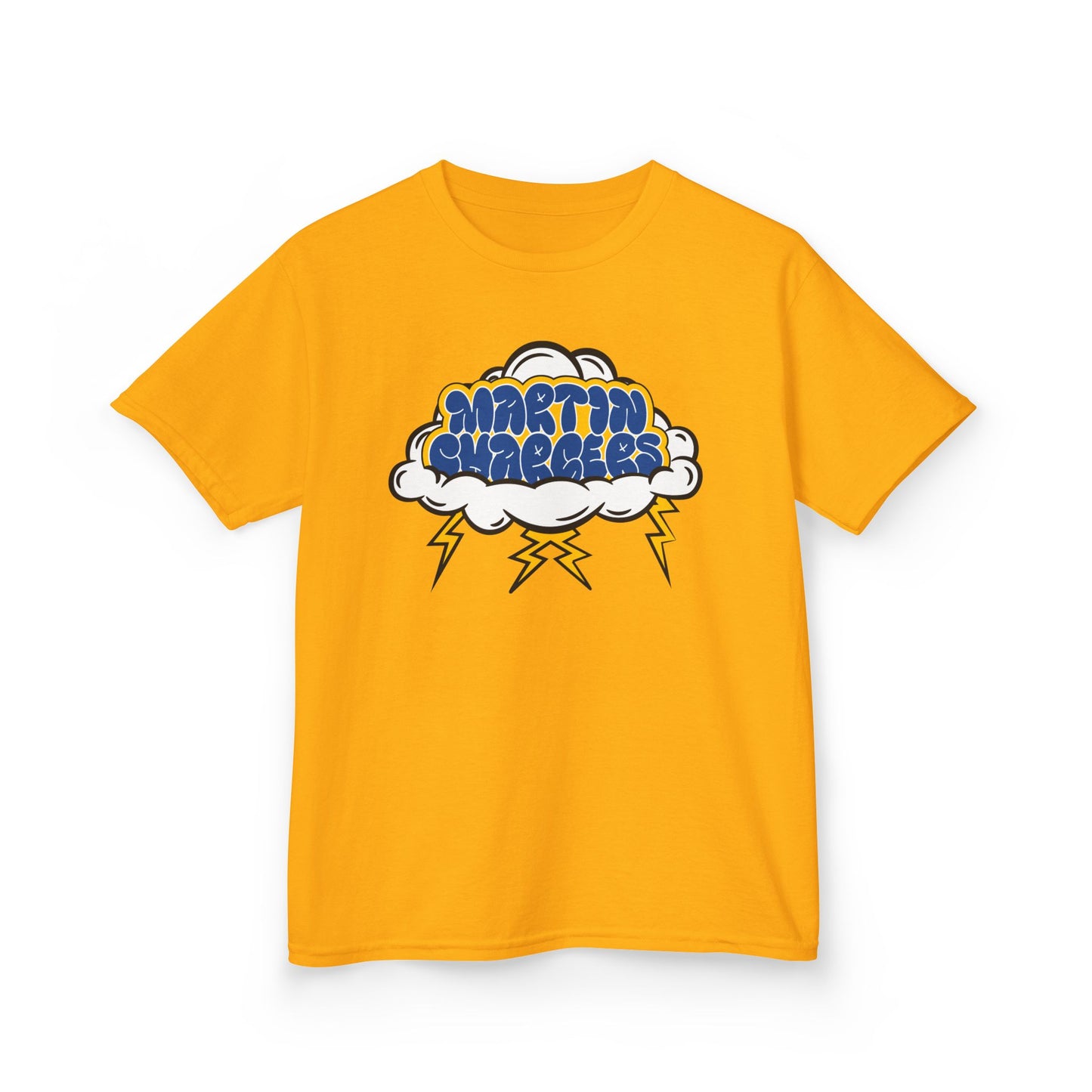 Martin Chargers Graffiti Cloud Youth T-Shirt