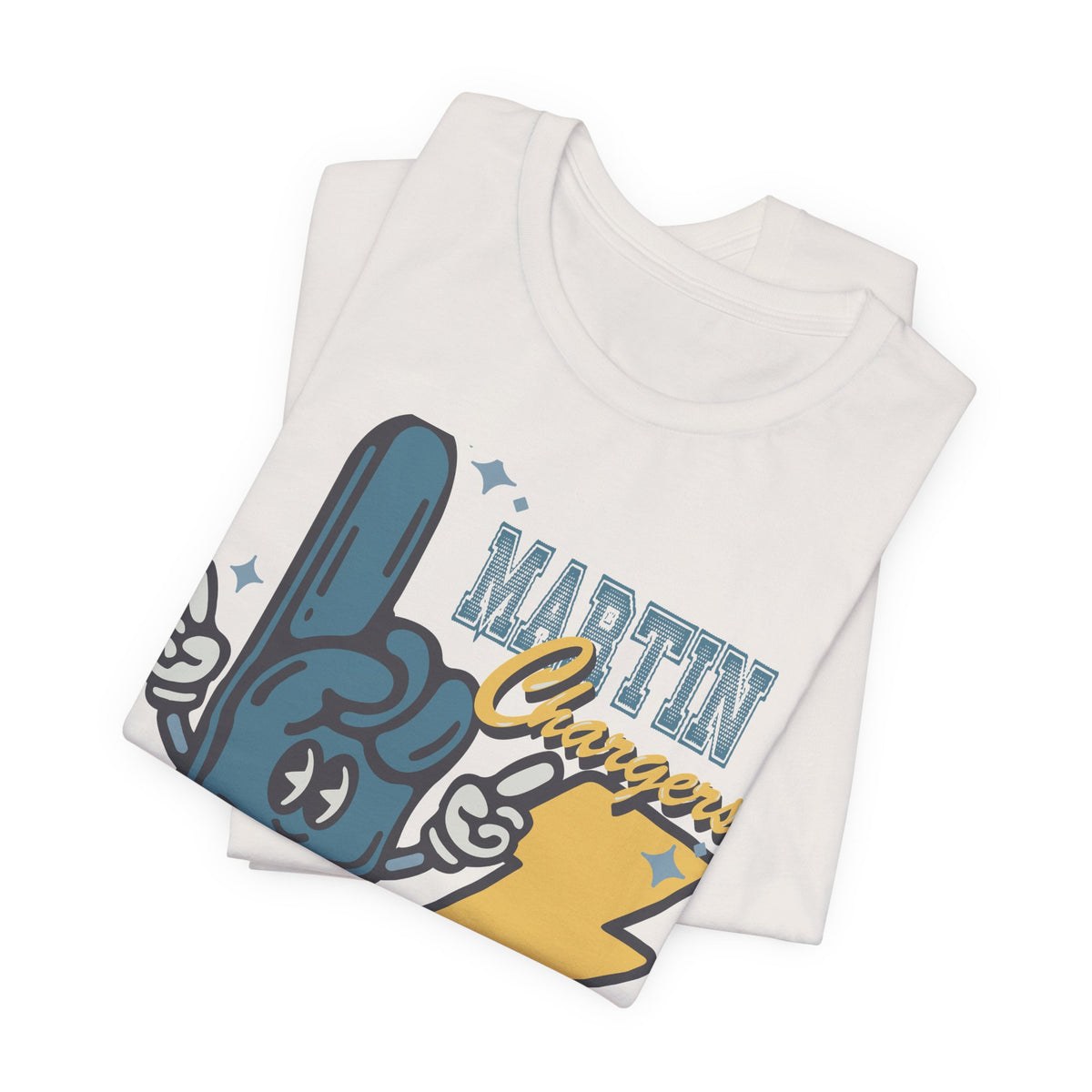Martin Chargers Mascot T-Shirt