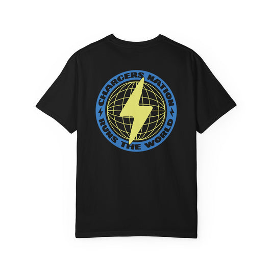 Chargers Nation Runs The World T-Shirt
