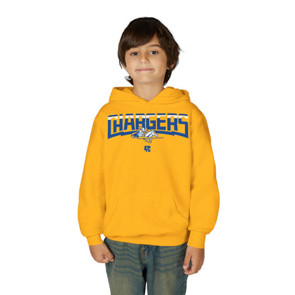 Chargers Bolted Youth Hoodie