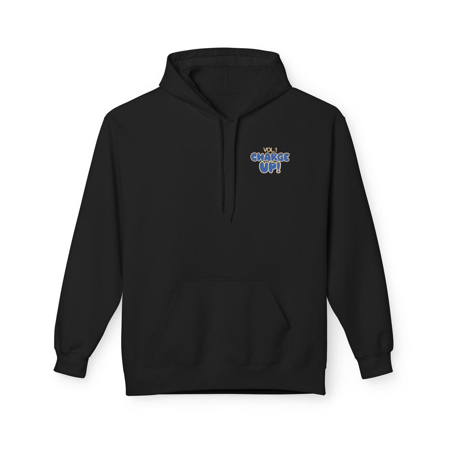 In Blue and Gold We Charge On Fleece Hoodie