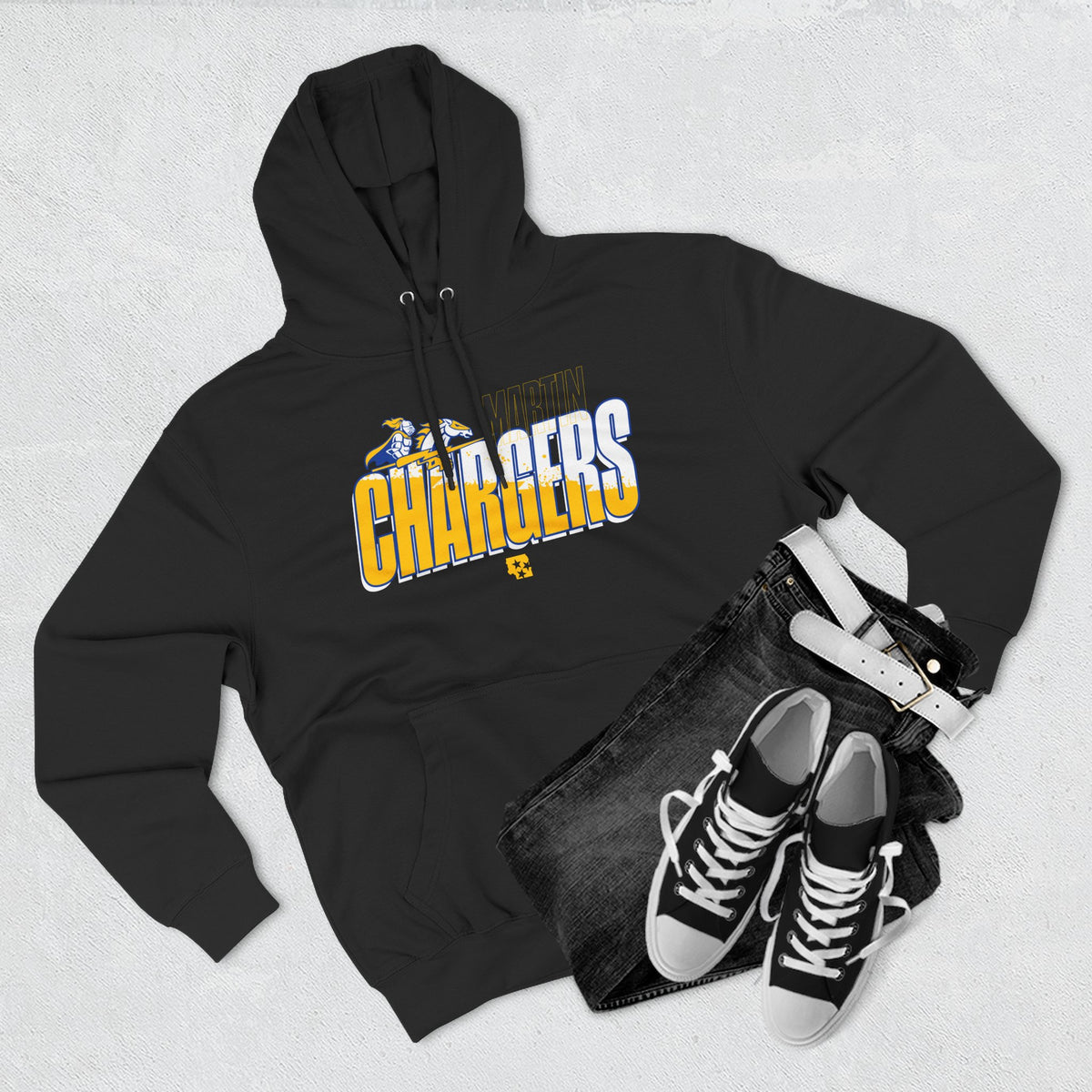 Martin Chargers Boltsplash Hoodie