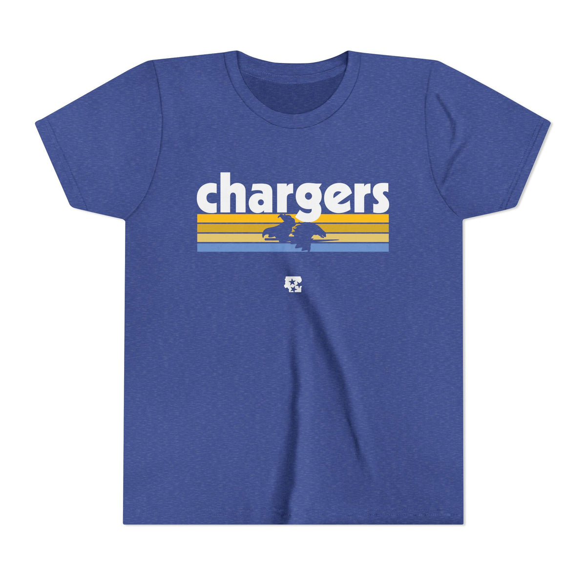 Chargers Logo Knockout Youth Tee