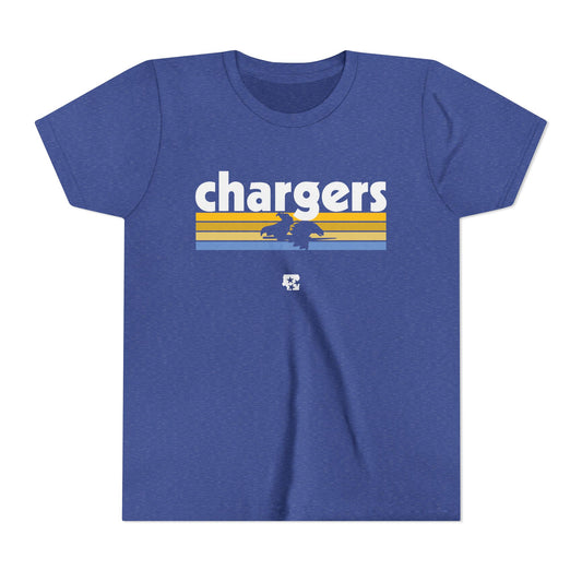 Chargers Logo Knockout Youth Tee