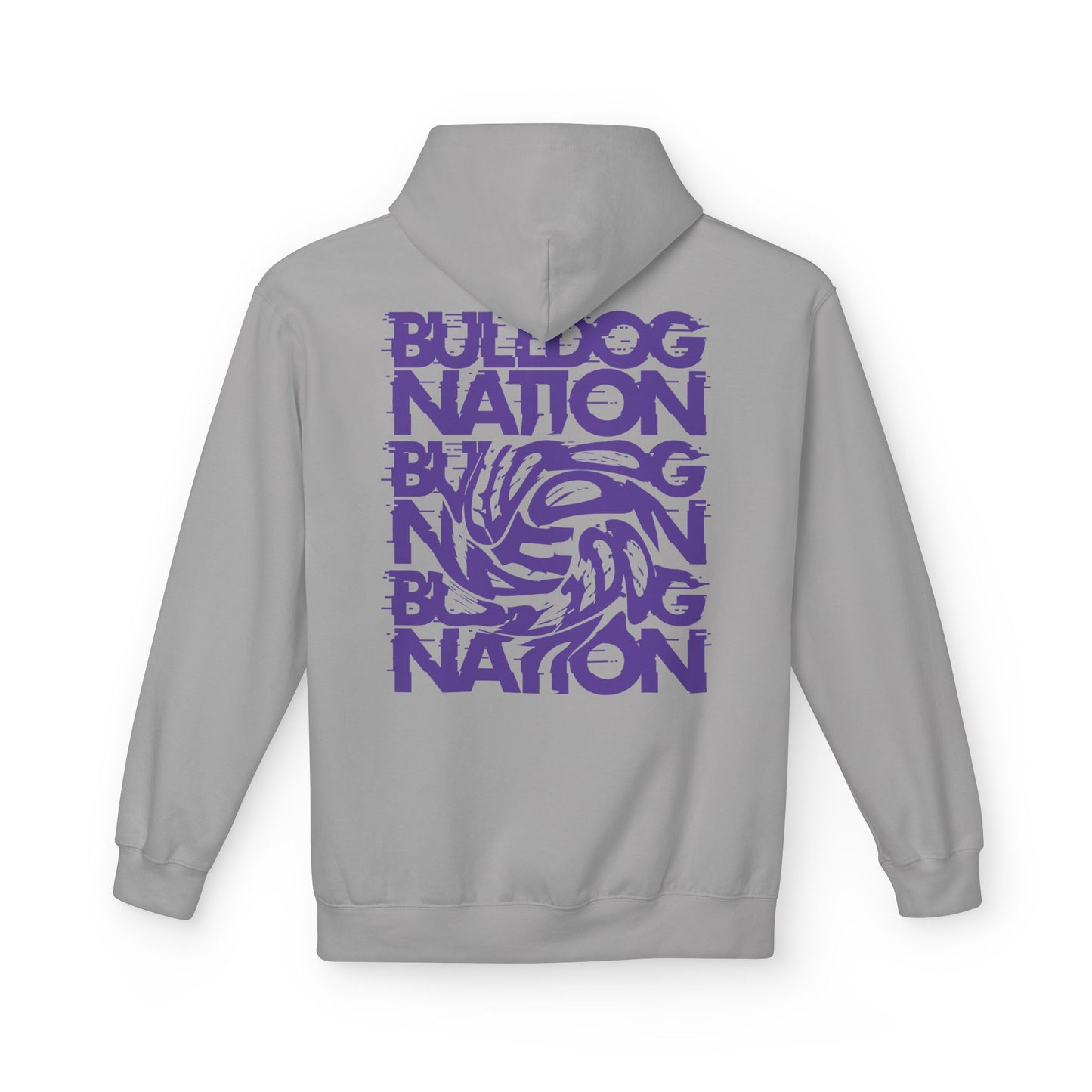 Bulldog Nation Glitch'd Out Hoodie