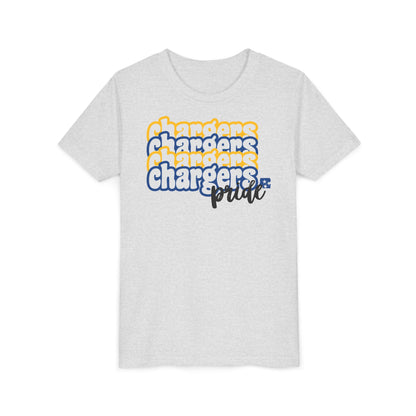 Chargers Bubbly Pride Youth T-Shirt
