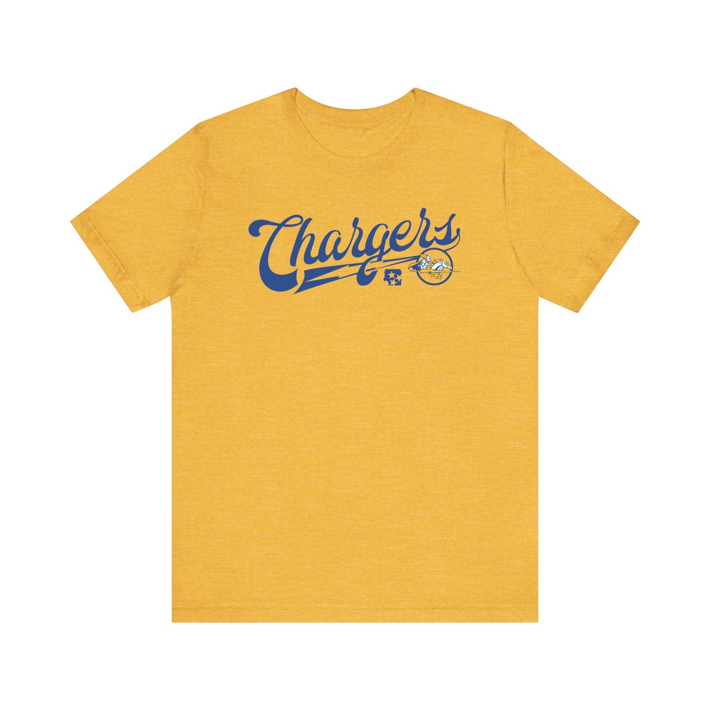 Chargers Vintage Baseball Script T-Shirt