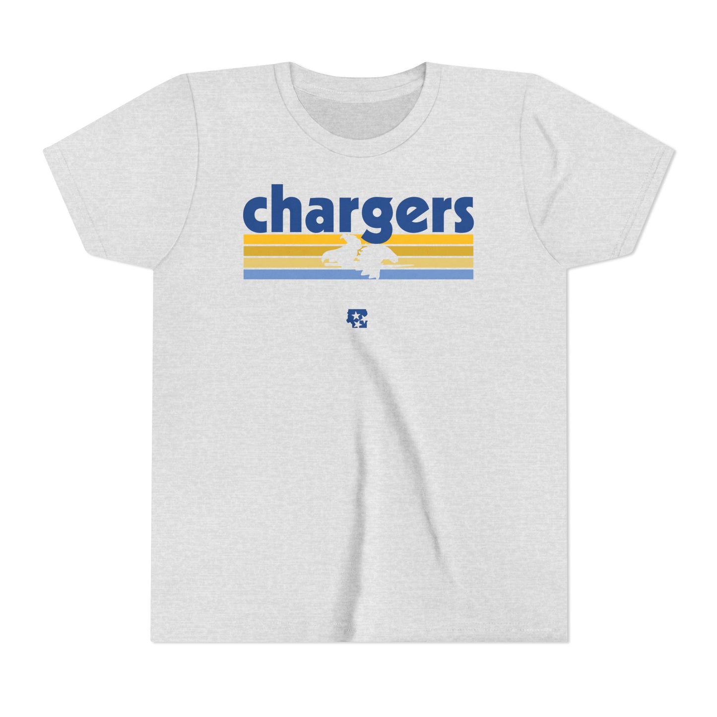 Chargers Logo Knockout Youth Tee