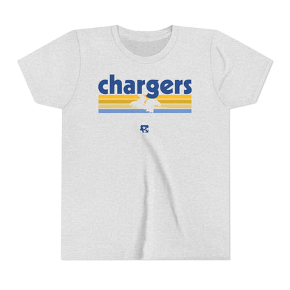 Chargers Logo Knockout Youth Tee