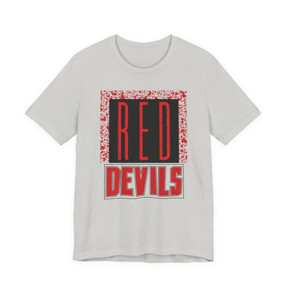 Red Devils Funky Grunge T-Shirt
