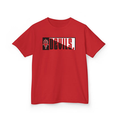 Devils Split Box Youth Tee