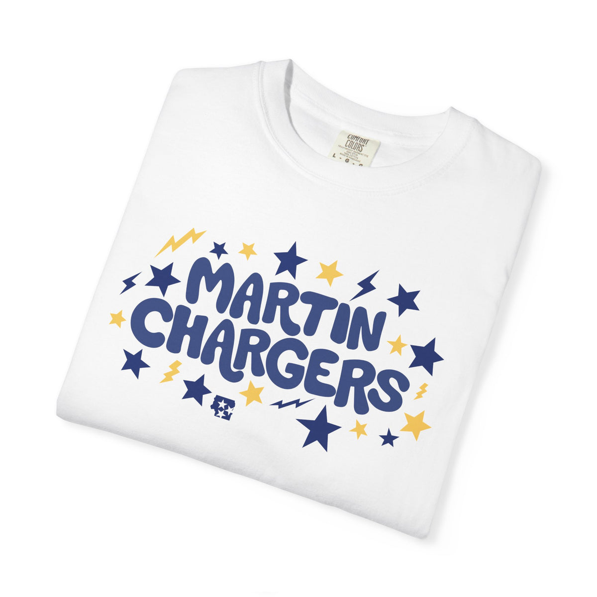 Martin Chargers Bubbles T-Shirt