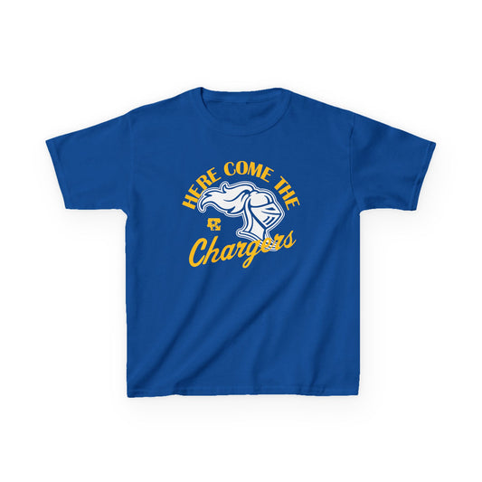 Here Come The Chargers Youth Tee
