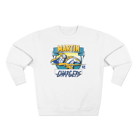 Martin Chargers Gradient Circle Fleece