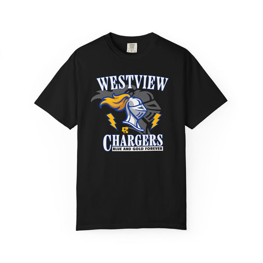 Westview Chargers Ghosted Logo T-Shirt