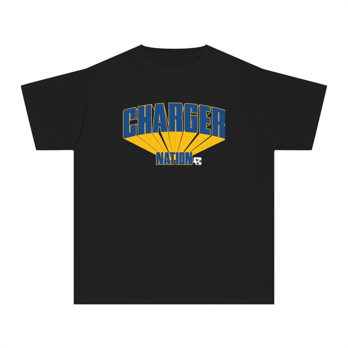 Charger Nation Burst Youth T-Shirt