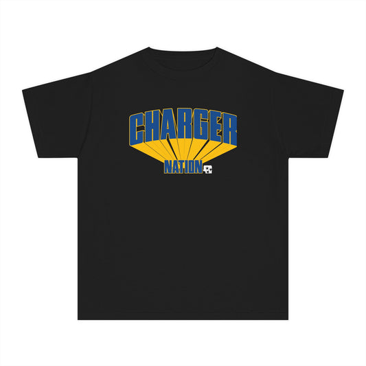 Charger Nation Burst Youth T-Shirt