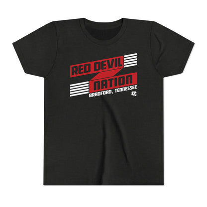Red Devil Nation Banner Youth Tee