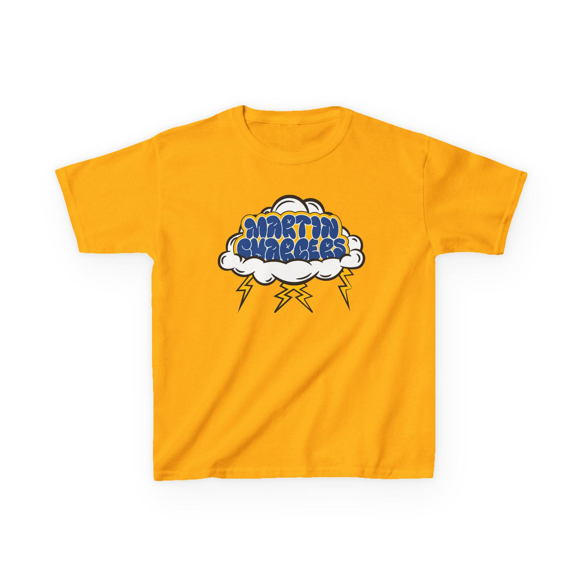 Martin Chargers Graffiti Cloud Youth T-Shirt
