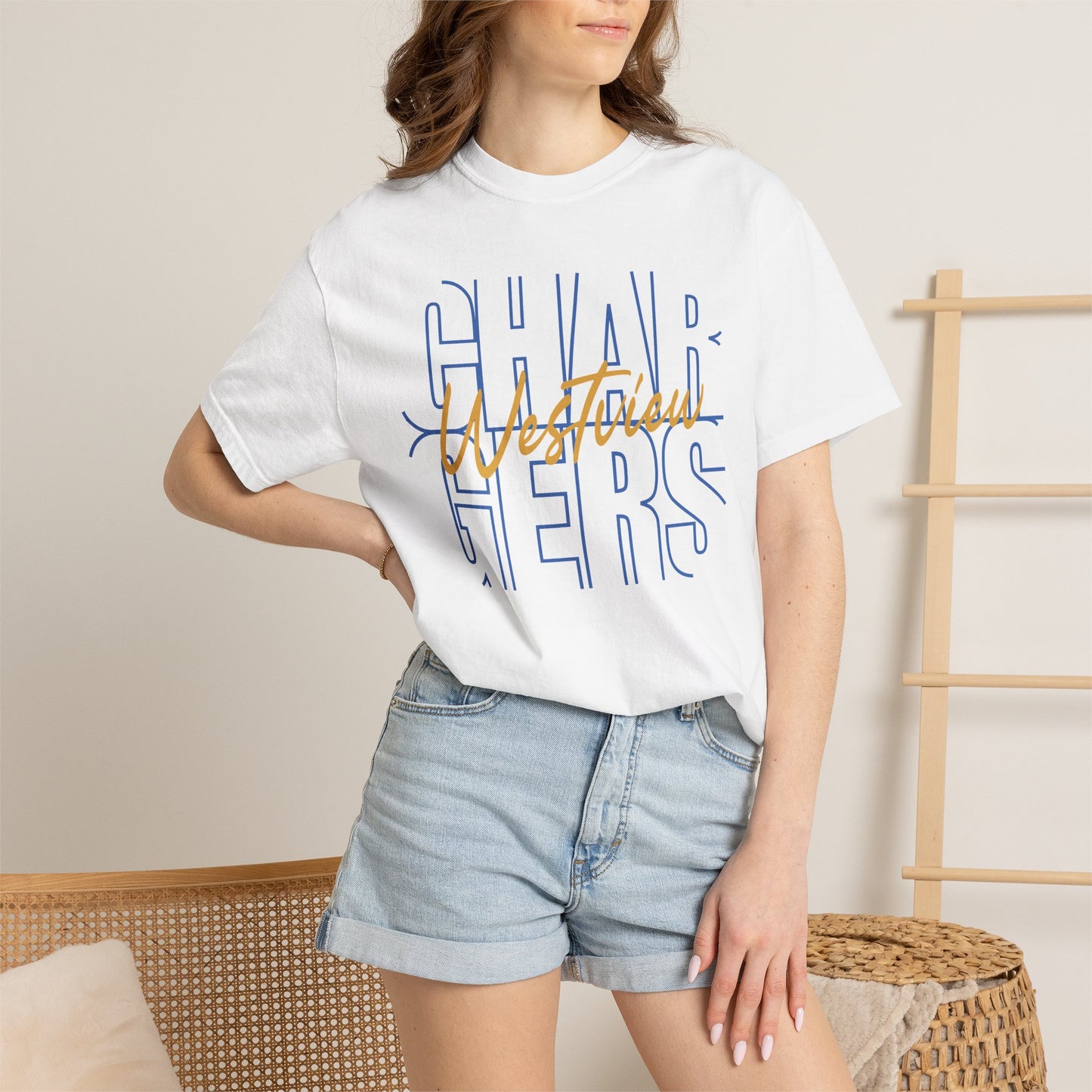Westview Chargers Broken Lines T-Shirt