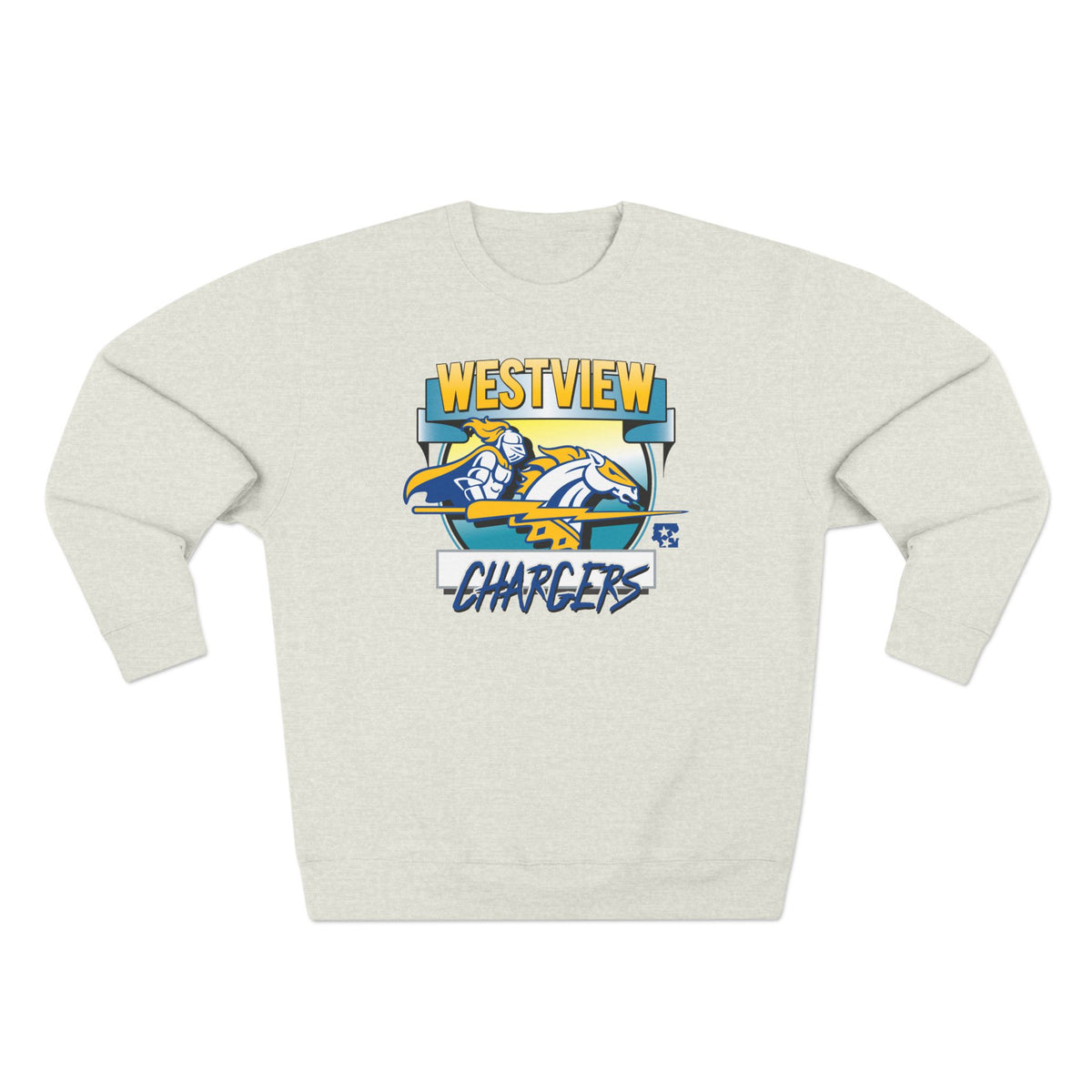 Westview Chargers Gradient Circle Fleece