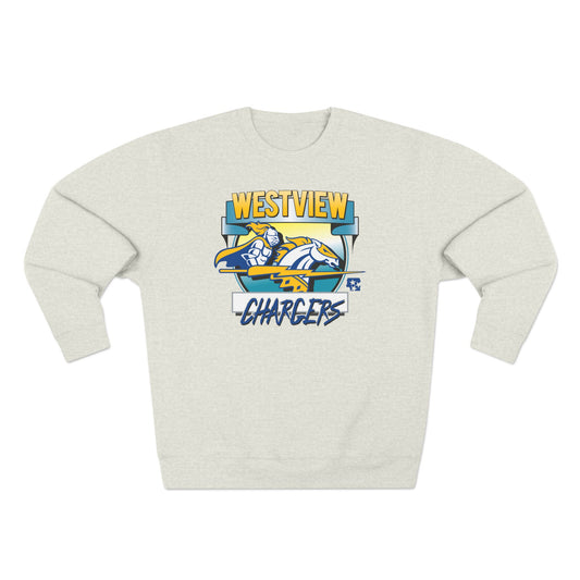 Westview Chargers Gradient Circle Fleece