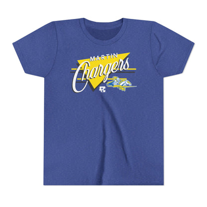 Martin Chargers 90s Triangle Youth Tee