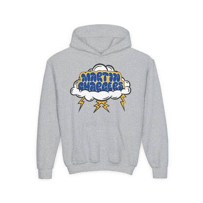 Martin Chargers Graffiti Cloud Youth Hoodie