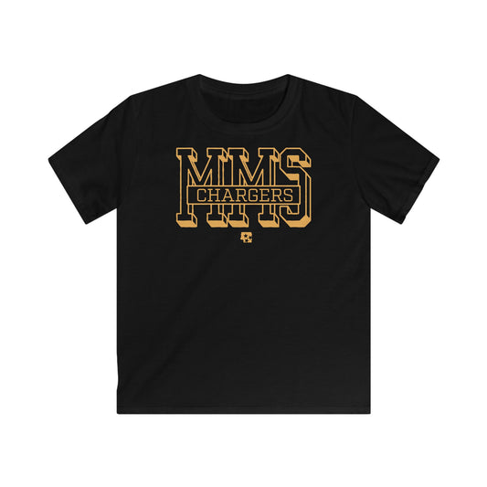 MMS Chargers Initials Youth Tee