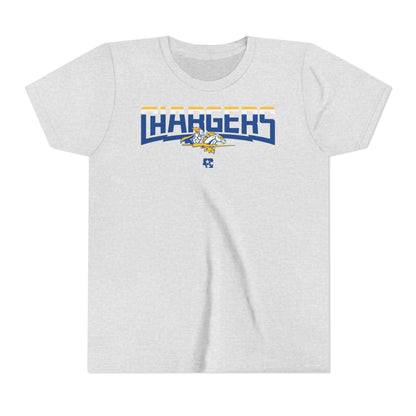 Chargers Bolted Youth Tee