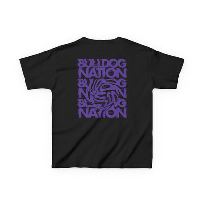 Bulldog Nation Glitch'd Out Youth T-Shirt