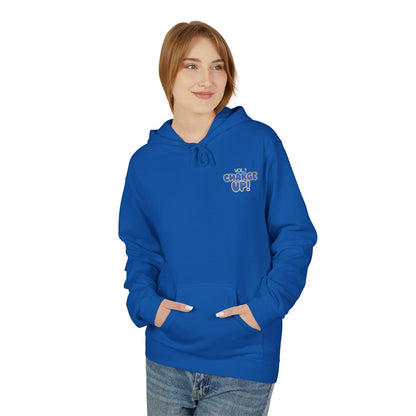 In Blue and Gold We Charge On Fleece Hoodie
