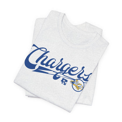 Chargers Vintage Baseball Script T-Shirt