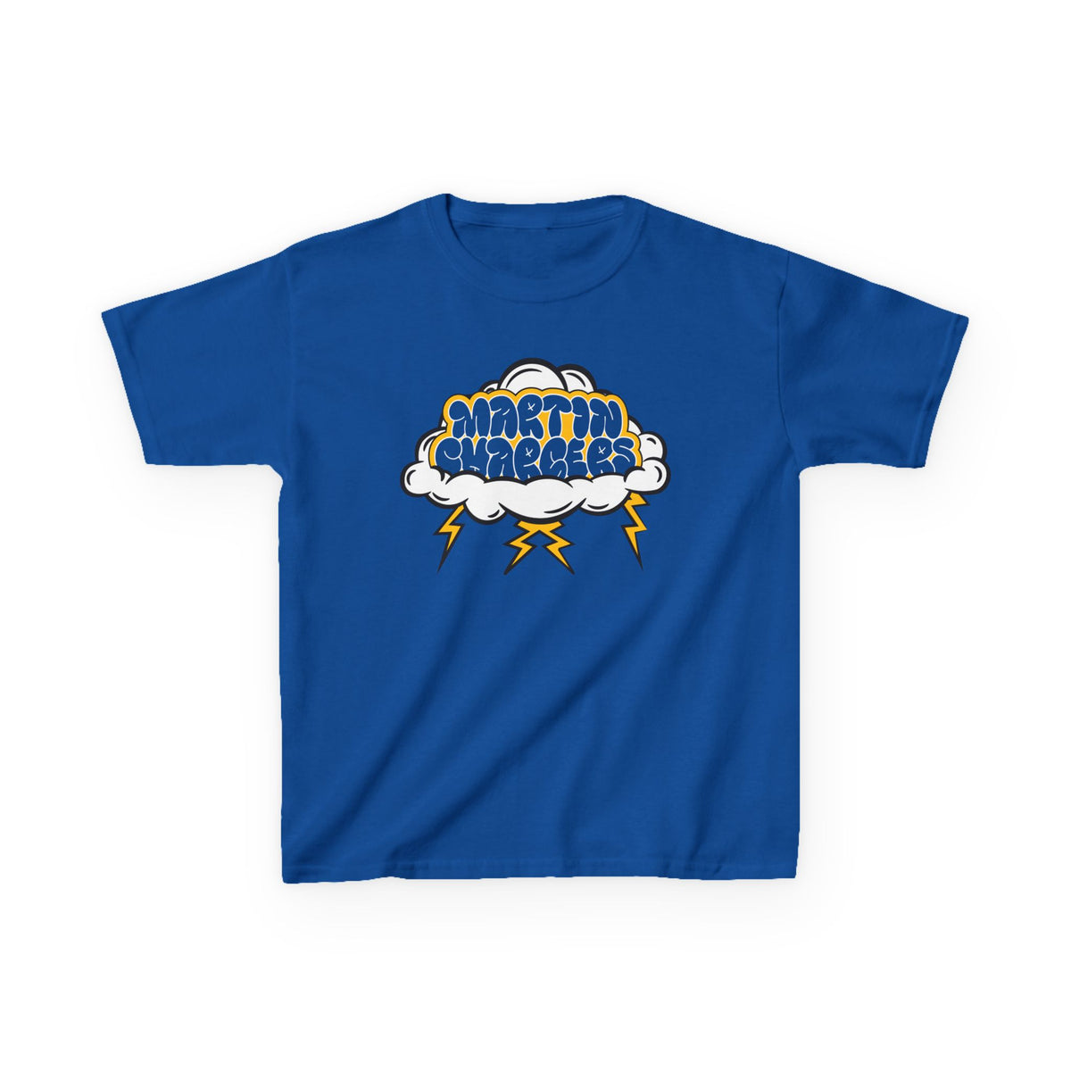 Martin Chargers Graffiti Cloud Youth T-Shirt