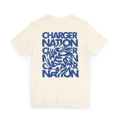 Charger Nation Glitch'd Out T-Shirt