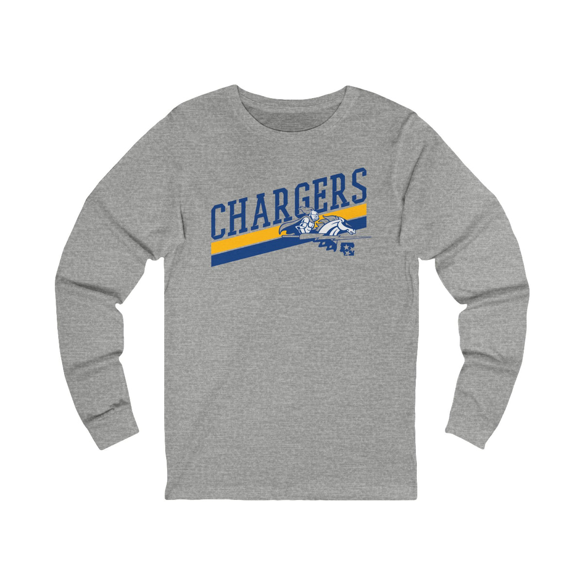 Chargers Slanted Long Sleeve T-Shirt