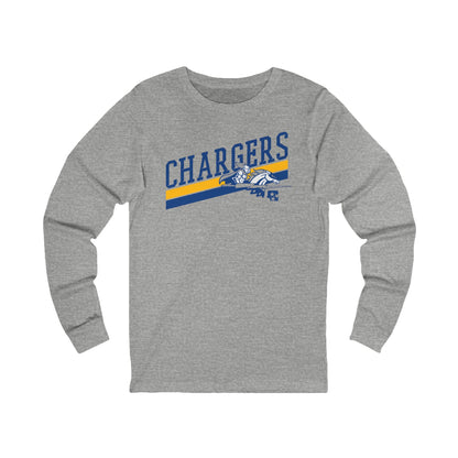 Chargers Slanted Long Sleeve T-Shirt