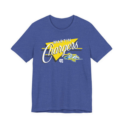 Martin Chargers 90s Triangle T-Shirt