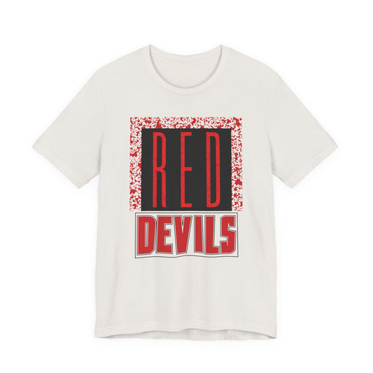 Red Devils Funky Grunge T-Shirt