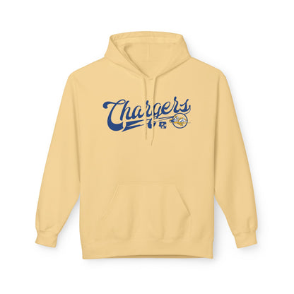 Chargers Vintage Baseball Script Hoodie