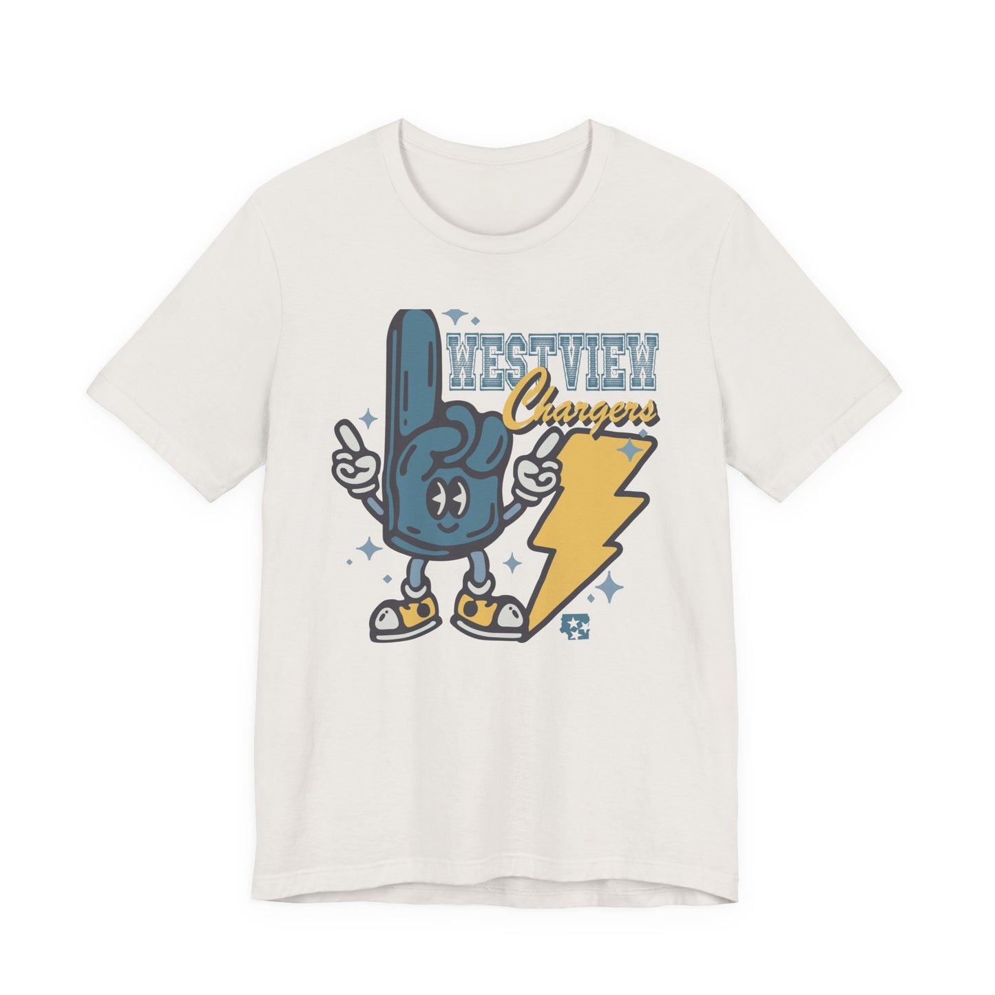 Westview Chargers Mascot T-Shirt
